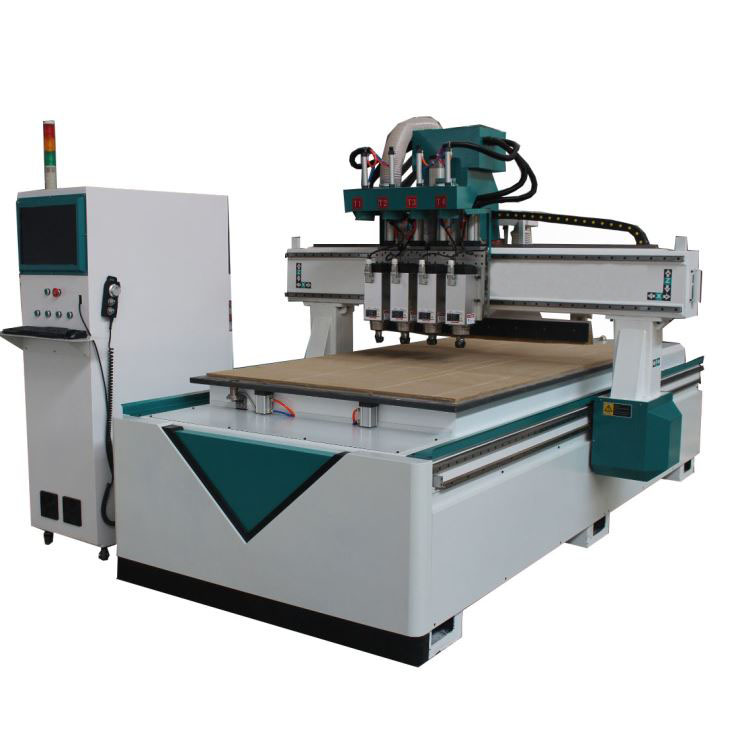 Pneumatic Tool Change Wood CNC Machine Supplier