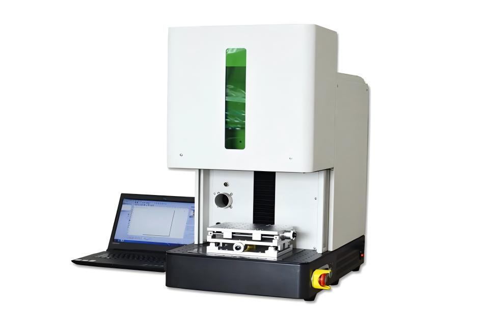 AKTEK Enclosed Portable Cabinet  Fiber Laser Marking Machine