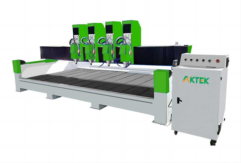 3015 Multi-Heads Stone Marble Engraving CNC Router