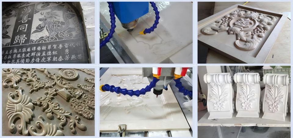 3015 Multi-Heads Stone Marble Engraving CNC Router